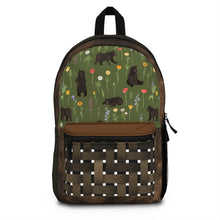 Load image into Gallery viewer, Nature-Inspired Bear Print Backpack - Perfect for Outdoor Adventures
