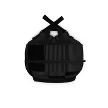 Load image into Gallery viewer, Big Black Checks Backpack
