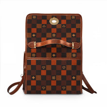 Load image into Gallery viewer, Brown Therapy Waterproof Canvas Bag
