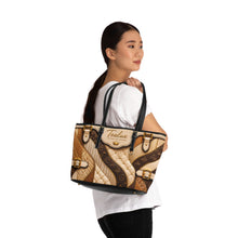 Load image into Gallery viewer, Link Brown PU Leather Shoulder Bag
