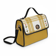 Load image into Gallery viewer, Two Flowers Waterproof Canvas Bag
