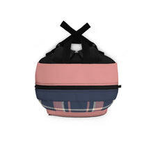Load image into Gallery viewer, Pink Plaid Backpack
