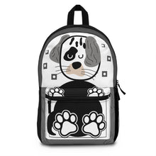 Load image into Gallery viewer, Cute Dog Backpack with Paw Prints – Perfect for Pet Lovers &amp; Kids
