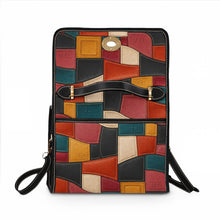 Load image into Gallery viewer, Patch Work Waterproof Canvas Bag

