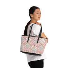 Load image into Gallery viewer, Pink Powder Tea PU Leather Shoulder Bag
