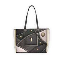 Load image into Gallery viewer, Black Tea 22 PU Leather Shoulder Bag
