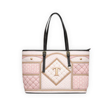 Load image into Gallery viewer, Luxury Pink Tea PU Leather Shoulder Bag
