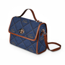 Load image into Gallery viewer, Blue to the Tea Waterproof Canvas Bag

