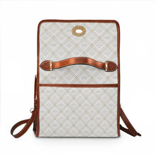 Load image into Gallery viewer, White Crown 2 Waterproof Canvas Bag
