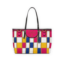 Load image into Gallery viewer, Pink Count PU Leather Shoulder Bag
