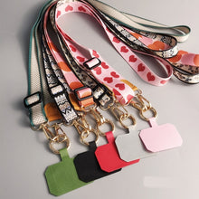 Load image into Gallery viewer, Mobile Phone Lanyard Crossbody Bag Solid Color Long Braces Detachable Multi-purpose Strap Rope
