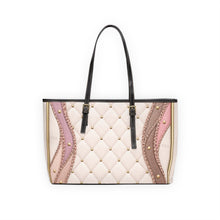 Load image into Gallery viewer, Pink Flowing Tea PU Leather Shoulder Bag
