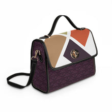 Load image into Gallery viewer, Purple explosion Waterproof Canvas Bag
