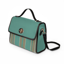 Load image into Gallery viewer, Blue Wave Waterproof Canvas Bag
