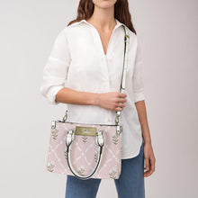 Load image into Gallery viewer, Delicate Flowers PU Leather Handbag-Small (Model 1747)
