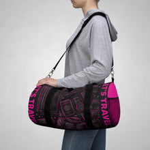 Load image into Gallery viewer, Glowing Pink Travel Duffel Bag
