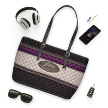 Load image into Gallery viewer, Purple Pillow PU Leather Shoulder Bag
