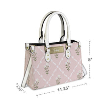 Load image into Gallery viewer, Delicate Flowers PU Leather Handbag-Small (Model 1747)
