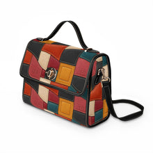 Load image into Gallery viewer, Patch Work Waterproof Canvas Bag
