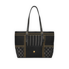 Load image into Gallery viewer, Black shine 3 PU Leather Shoulder Bag
