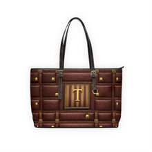 Load image into Gallery viewer, Leather Tea Batch PU Leather Shoulder Bag
