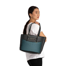 Load image into Gallery viewer, Real Teal PU Leather Shoulder Bag
