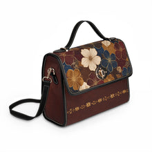 Load image into Gallery viewer, Big Flower Flowing Waterproof Canvas Bag
