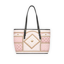 Load image into Gallery viewer, Luxury Pink Tea PU Leather Shoulder Bag
