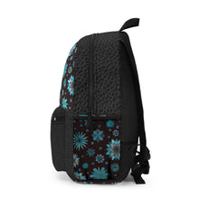 Load image into Gallery viewer, Blue Snow Flowers Backpack
