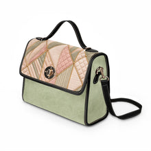 Load image into Gallery viewer, Delicate Green Waterproof Canvas Bag
