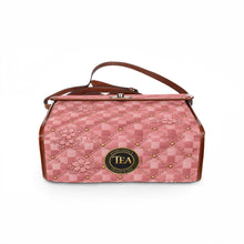 Load image into Gallery viewer, Pink Check Mate Waterproof Canvas Bag
