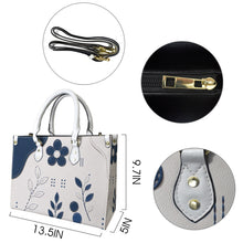 Load image into Gallery viewer, Blue Spice  PU Leather Handbag-Large (Model 1747)
