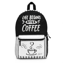 Load image into Gallery viewer, Black Coffee Backpack
