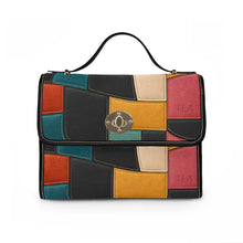 Load image into Gallery viewer, Big Teal Waterproof Canvas Bag
