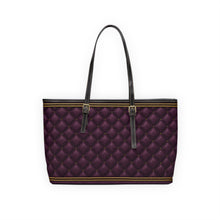 Load image into Gallery viewer, Purple Berry Tea PU Leather Shoulder Bag
