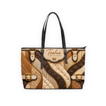 Load image into Gallery viewer, Link Brown PU Leather Shoulder Bag
