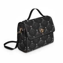 Load image into Gallery viewer, Black Silver 3 Waterproof Canvas Bag
