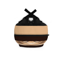 Load image into Gallery viewer, Just Me Creations Brown Style Backpack
