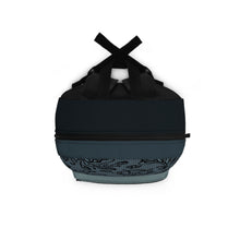 Load image into Gallery viewer, Blue Flower Backpack
