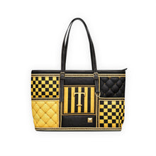 Load image into Gallery viewer, Yellow Zebra PU Leather Shoulder Bag
