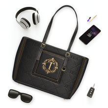 Load image into Gallery viewer, Diamond Tea PU Leather Shoulder Bag
