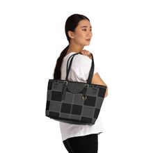 Load image into Gallery viewer, Grey Group PU Leather Shoulder Bag
