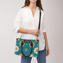 Load image into Gallery viewer, Happy Place PU Leather Handbag-Small (Model 1747)
