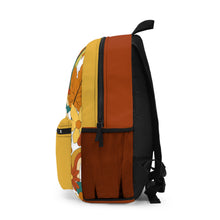 Load image into Gallery viewer, Yellow Wild Mushroom Backpack
