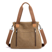 Load image into Gallery viewer, Women Totes All-match Portable Large-capacity Female Canvas Bag Female Casual Shoulder Bags
