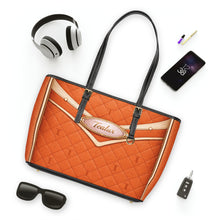 Load image into Gallery viewer, Orange Journey PU Leather Shoulder Bag
