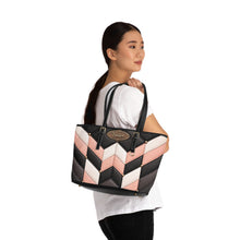 Load image into Gallery viewer, Pink Tower PU Leather Shoulder Bag
