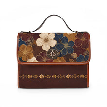 Load image into Gallery viewer, Big Flower Flowing Waterproof Canvas Bag
