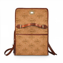 Load image into Gallery viewer, Love Gold Waterproof Canvas Bag
