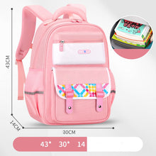 Load image into Gallery viewer, New Trendy Grader Schoolbag - All Kinds Of Schoolbag Students 1-6 Grade Large Capacity Ridge Protection Portable Quality Backpack
